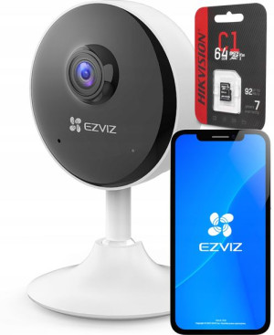 Mini Kamera WiFi FullHD Szerokokątna Mikrofon