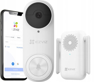 EZVIZ Dzwonek Bezprzewodowy WIFI DB2 2K Detekcja