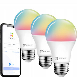 Zestaw Inteligentne żarówki WIFI RGB Aplikacja