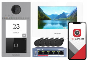Wideodomofon Video domofon WiFi PoE Furtka Brama