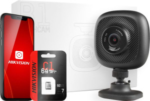 Kamera samochodowa 1080p HIKVISION WIFI + Karta