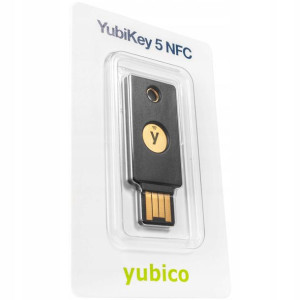 Klucz zabezpieczający Fizyczny YubiKey5 NFC U2F