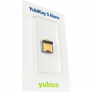 Klucz zabezpieczający Fizyczny YubiKey5 Nano
