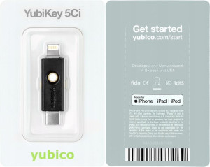 Klucz zabezpieczający Fizyczny YubiKey5Ci USB-C
