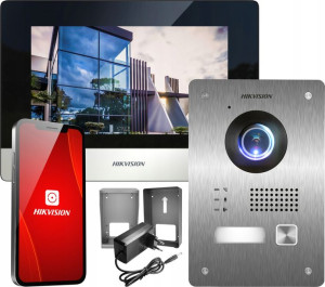 Wideodomofon Hikvision Wifi 2-żyłowy iOS Android