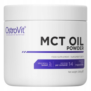 OstroVit Olej MCT w proszku 200 g naturalny