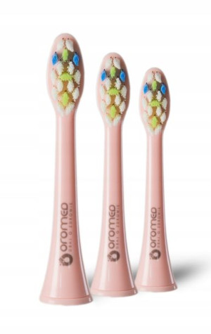 Końcówki Do Szczoteczek Oro Sonic Next Pink 3 Szt.