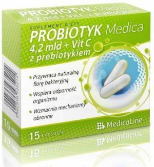 ALINESS Probiotyk Medica 4,2 mld vit C prebiotyk