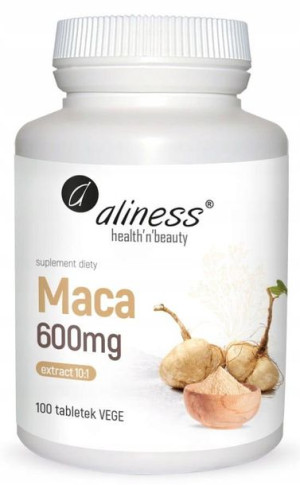 ALINESS Maca ekstrakt 10:1 600mg x 100 tab. VEGE