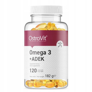 Omega 3 + ADEK 120 caps Ostrovit