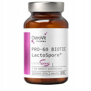 OstroVit Pharma PRO-60 BIOTIC LactoSpore 60 kaps.