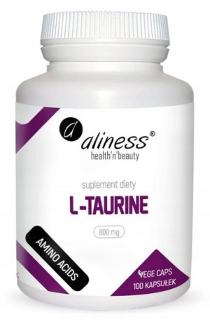 ALINESS L-Taurine 800 mg x 100 Vege L-TAURYNA