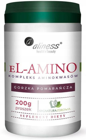 ALINESS eL-AMINO kompleks aminokwasów ORANGE 200g
