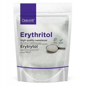 OstroVit Erytrytol 750 g SŁODYCZ BEZ KALORII