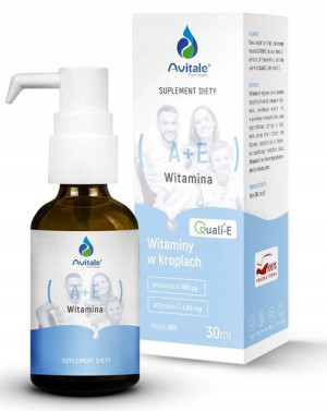 AVITALE Witamina A E w kroplach QualiE x 30 ml