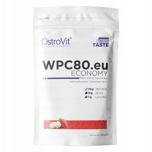 OstroVit WPC80.eu ECONOMY 700g truskawka z bananem