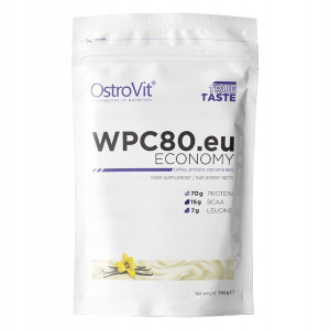 OstroVit WPC80.eu ECONOMY 700 g smak waniliowy