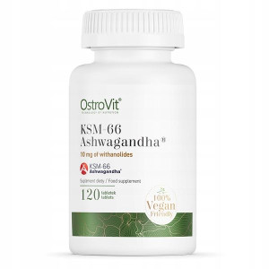 OstroVit KSM-66 Ashwagandha 120 tabletek