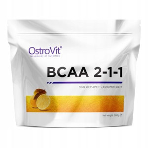 OstroVit BCAA 2-1-1 500 g proszek - smak cytrynowy