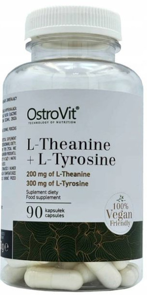 L-TEANINA + L-TYROZYNA VEGE koncentracja, pamięć