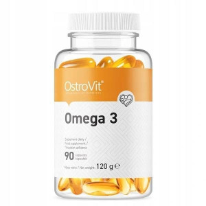 Omega 3 90 Kapsułek Kwasy Tłuszczowe, Olej Rybi