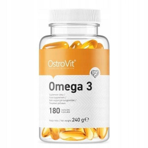 Omega 3 180 Kapsułek Kwasy Tłuszczowe, Olej Rybi