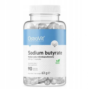 MAŚLAN SODU 600 mg Sodium Butyrate 90 kapsułek
