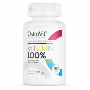 Vit&Min 100% 90 tabl. naturalny multiwitamina