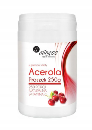 ALINESS Acerola 250 g proszek naturalna witamina C
