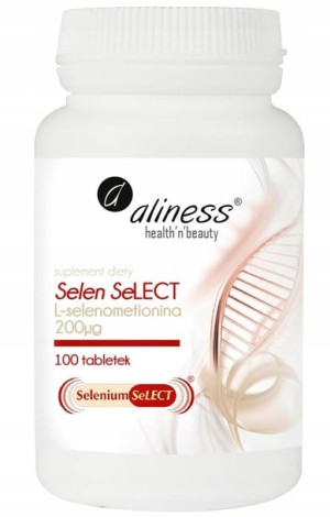 ALINESS Selen Select L-selenometionina 200 µg