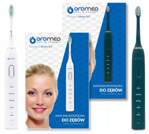 Zestaw Szczoteczek Soniczna Do Zębów Oromed