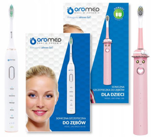 Zestaw Szczoteczek Dzieci I Dorosłych White Pink