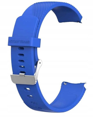 Pasek Silikonowy Blue Zegarek Smartwatch 22-20mm
