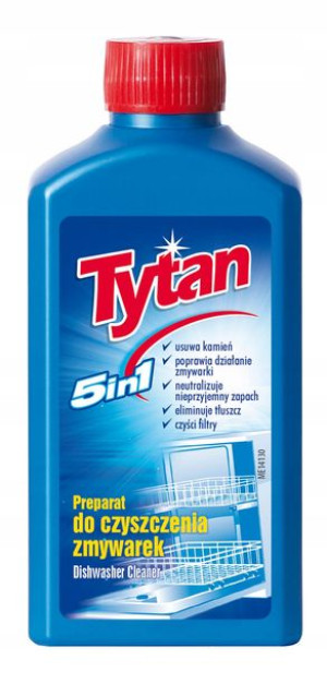 Preparat Do Czyszczenia Zmywarek Tytan 5 W 1 250ml