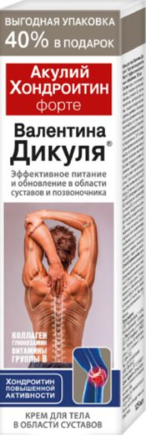 Krem na stawy i mięśnie Rekin, chondroityna forte Dr Dikula 125ml