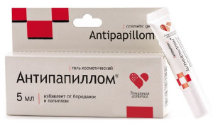 Żel Antipapillom do usuwania brodawek