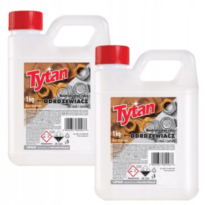 Neutralizator rdzy odrdzewiacz Tytan 2x 1kg PROMO