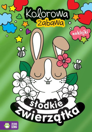 Kolorowa Zabawa Słodkie Zwierzątka Książka