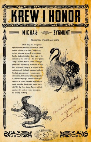 Krew I Honor Zygmunt Michał Książka