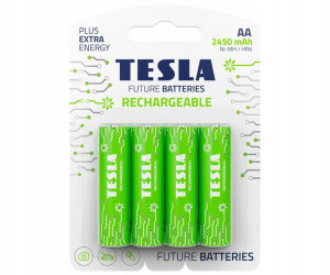 Akumulator TESLA GREEN+ HR6 AA 2450mAh 1,2V Ni-MH