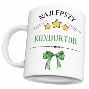 Kubek Dla Konduktora Prezent Najlepszy Konduktor
