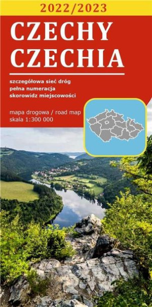 Mapa Drogowa Czechy 1 440 000 Lam W 2022 Książka