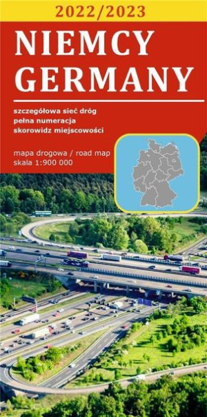 Mapa Drogowa Niemcy 1 900 000 Lam W 2022 Książka