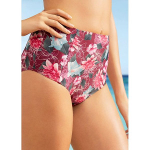 Wysokie Majtki Do Bikini W Kwiaty 40-42 917321