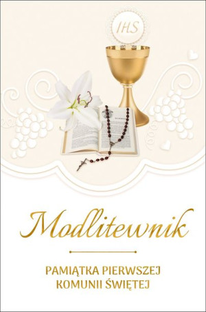 Modlitewnik Pamiątka Pierwszej Komunii Świętej