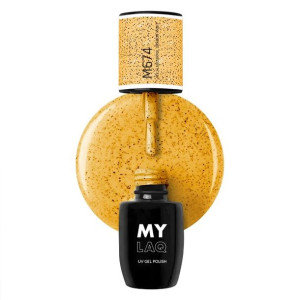 Mylaq Lakier hybrydowy M674 MY FLAVOURFUL DRAGON FRUIT 5 ML