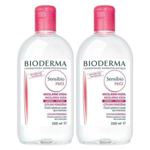 2x Bioderma Sensibio H2O woda micelarna 500 ml