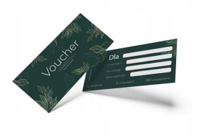 Kreator Voucher Dl Gotowy Projekt Tanio 100szt.
