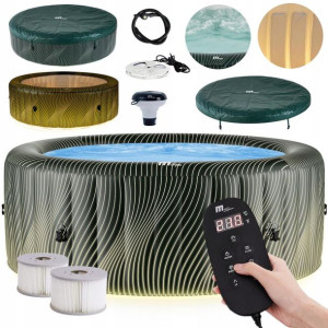 Jacuzzi Dmuchane Spa 6os Ogrodowe Podświetlane Mspa Meteor