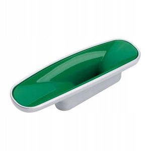 Uchwyt meblowy GAMET UU07 chrom / zielony 32mm